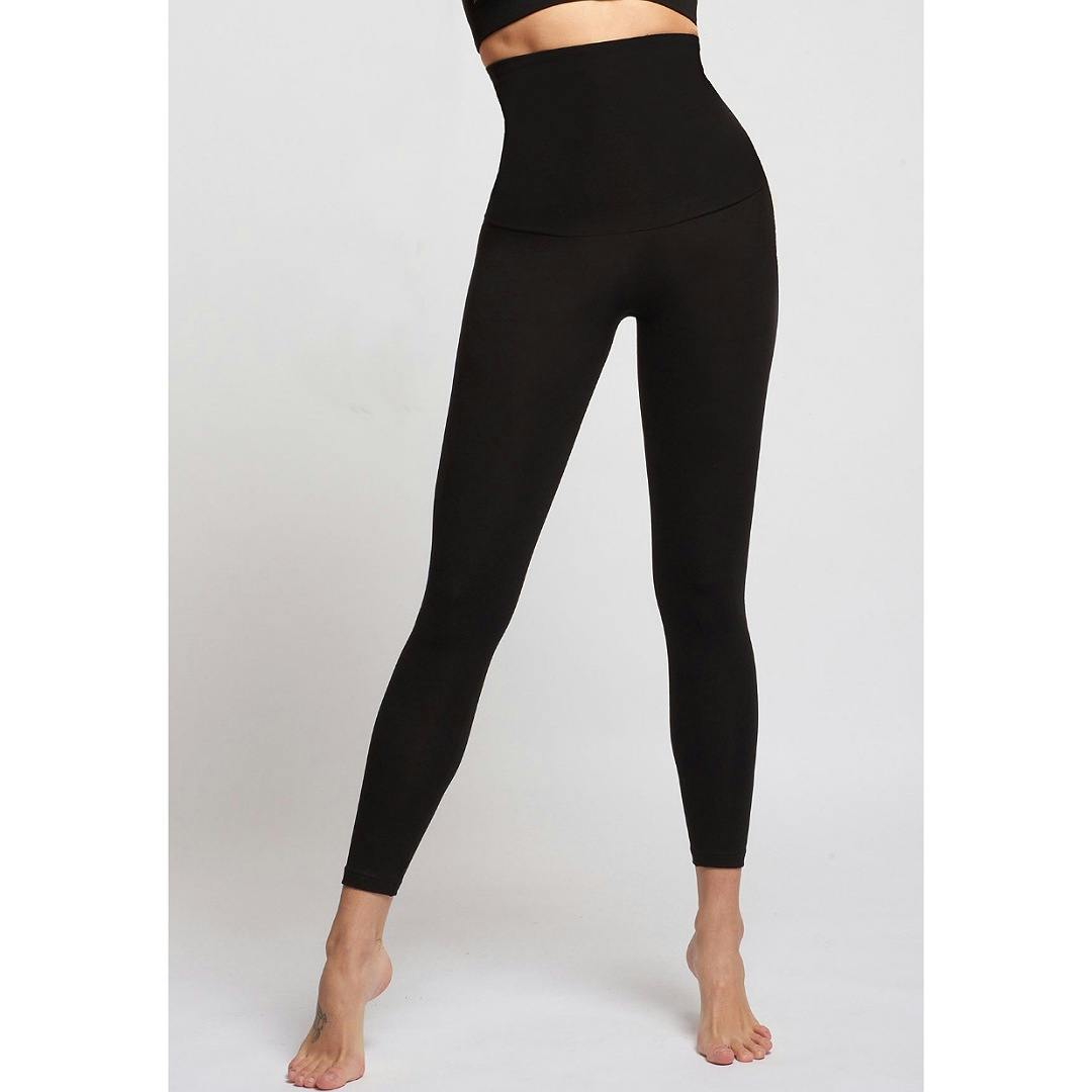TLC Lightweight Strong Compression Leggings with High Waisted Tummy Control